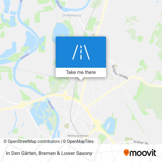 In Den Gärten map