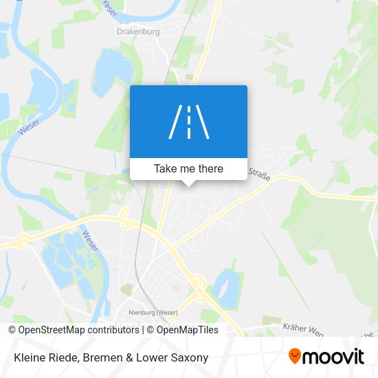 Kleine Riede map