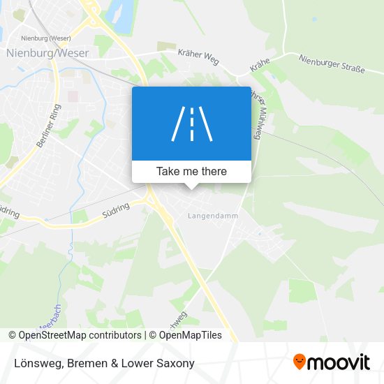Lönsweg map