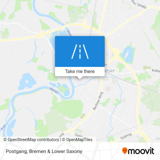 Postgang map