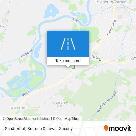 Schäferhof map