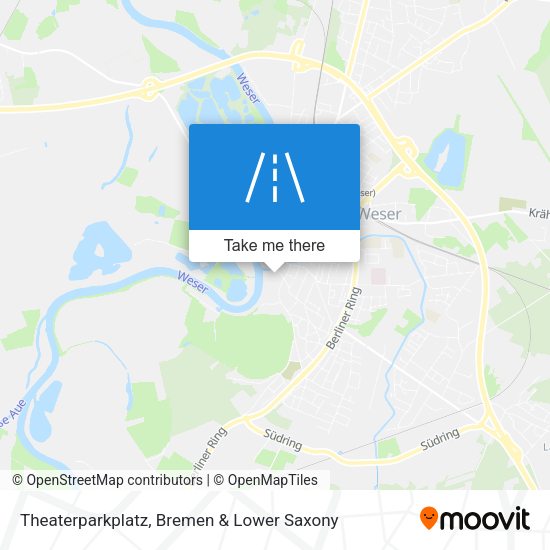 Theaterparkplatz map