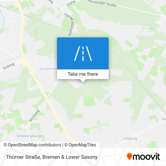 Thorner Straße map