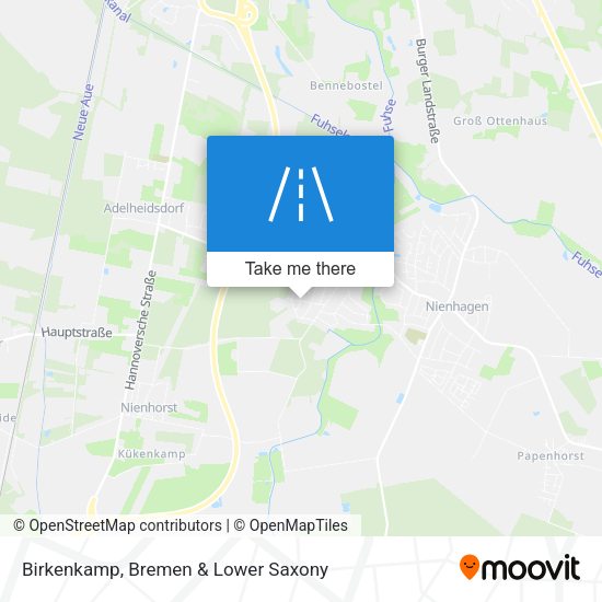 Birkenkamp map