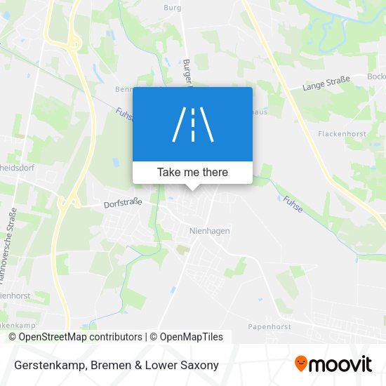 Gerstenkamp map