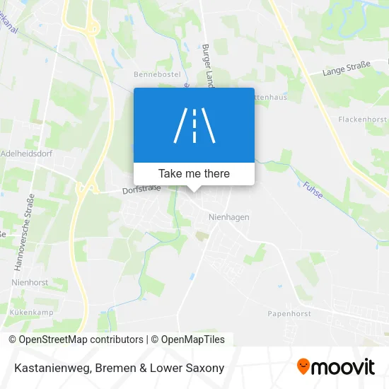 Карта Kastanienweg