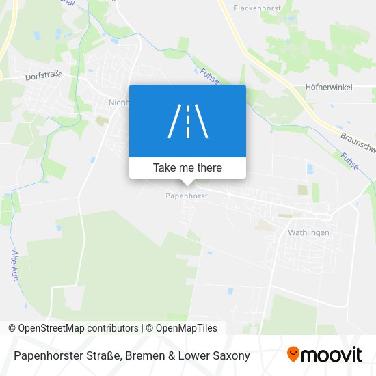 Papenhorster Straße map