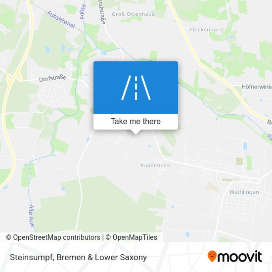 Steinsumpf map