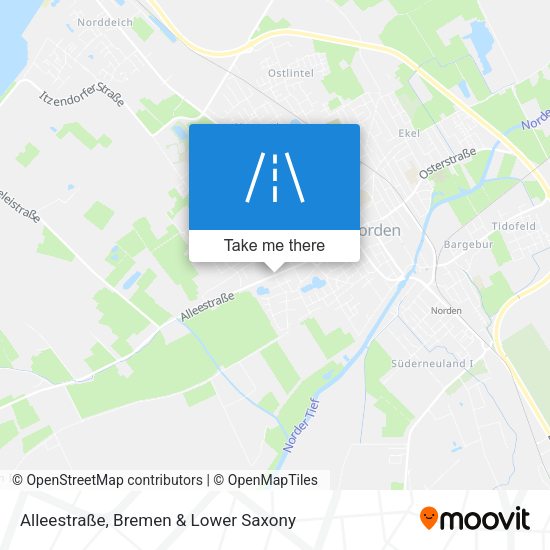 Alleestraße map