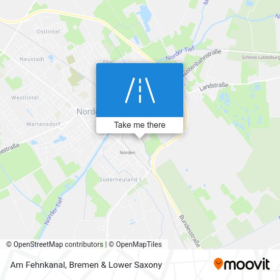 Am Fehnkanal map