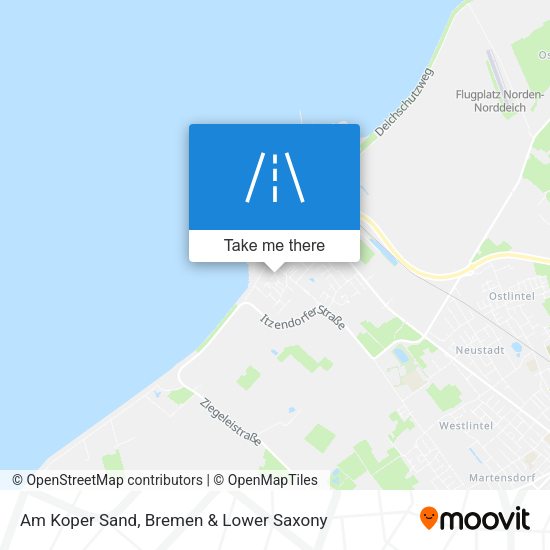 Am Koper Sand map