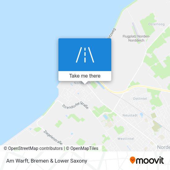 Am Warft map