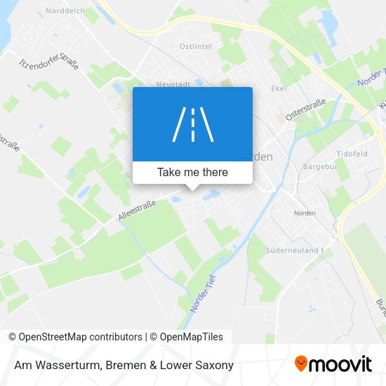 Am Wasserturm map
