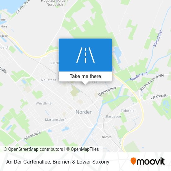 An Der Gartenallee map