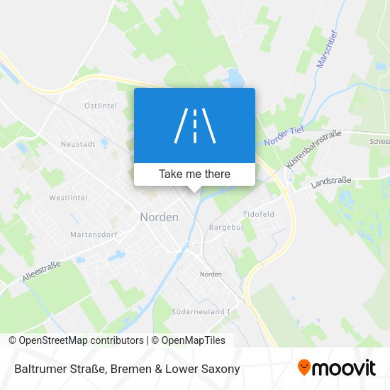 Baltrumer Straße map
