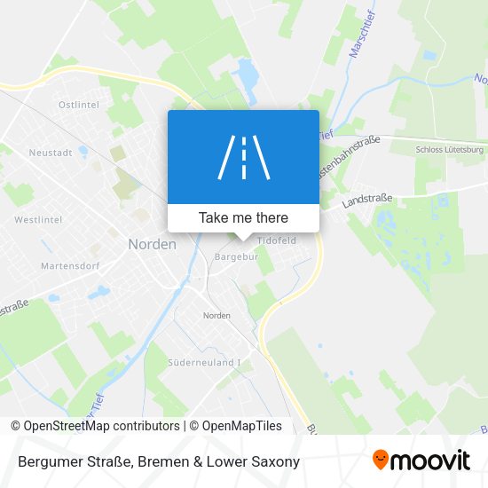 Bergumer Straße map