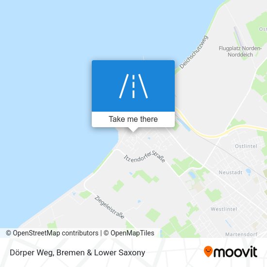 Dörper Weg map
