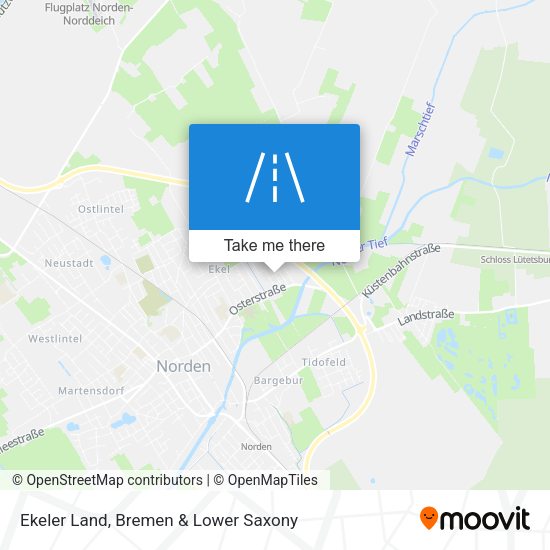 Ekeler Land map
