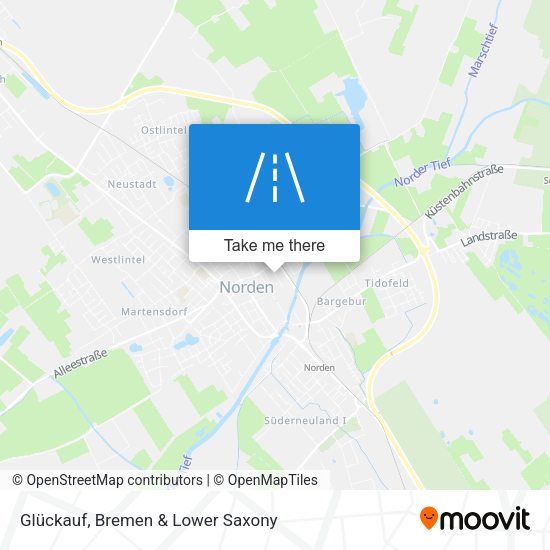 Glückauf map
