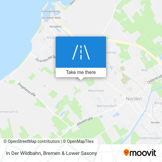In Der Wildbahn map