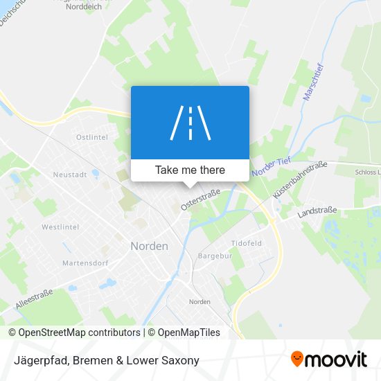 Jägerpfad map