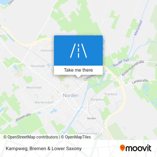 Kampweg map