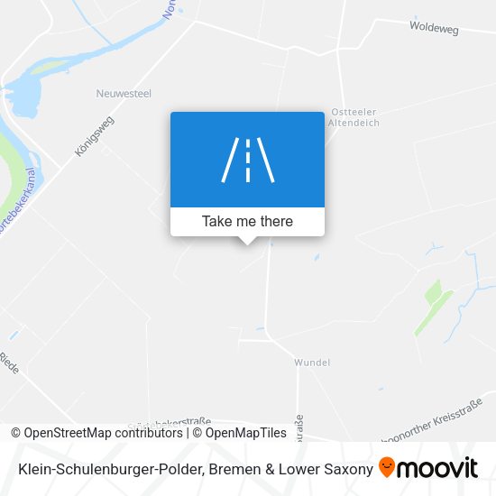 Klein-Schulenburger-Polder map
