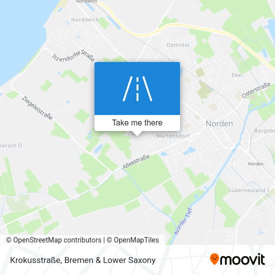 Krokusstraße map