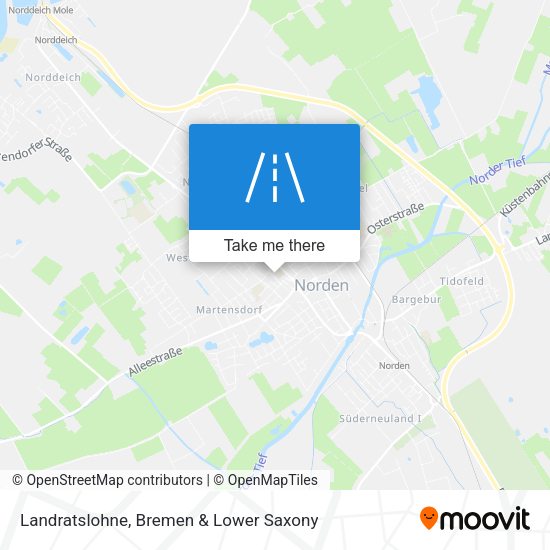 Landratslohne map
