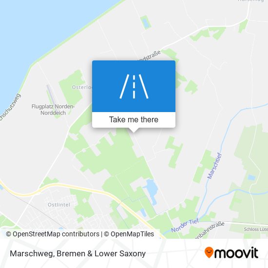 Marschweg map
