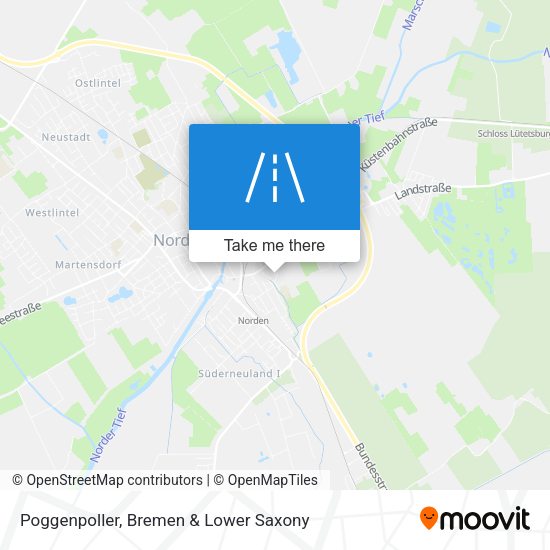 Poggenpoller map