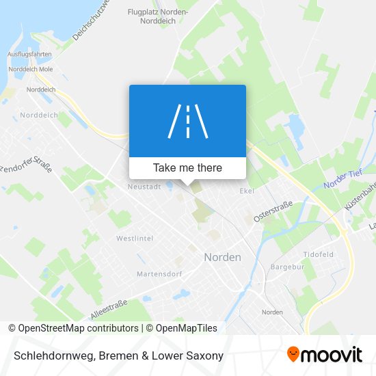 Schlehdornweg map