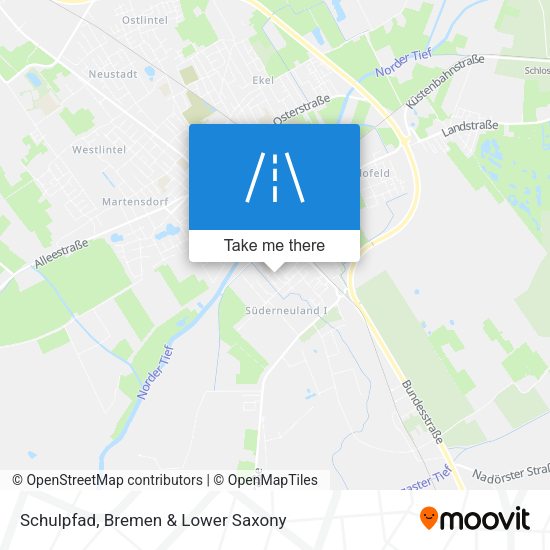 Schulpfad map