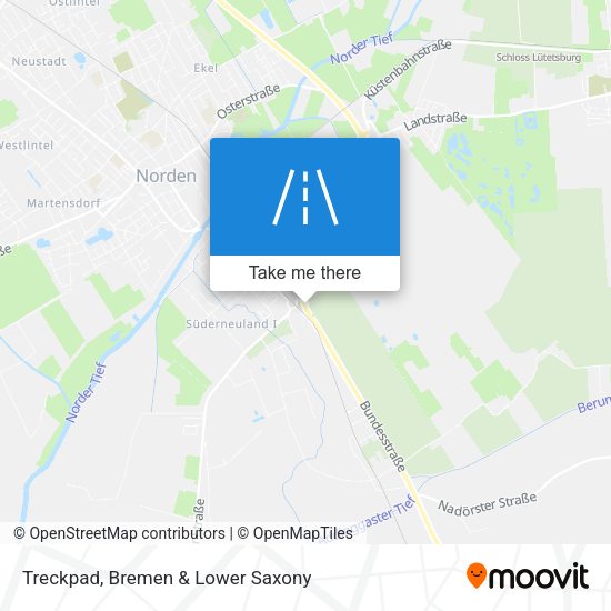 Treckpad map