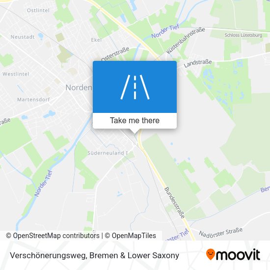 Verschönerungsweg map