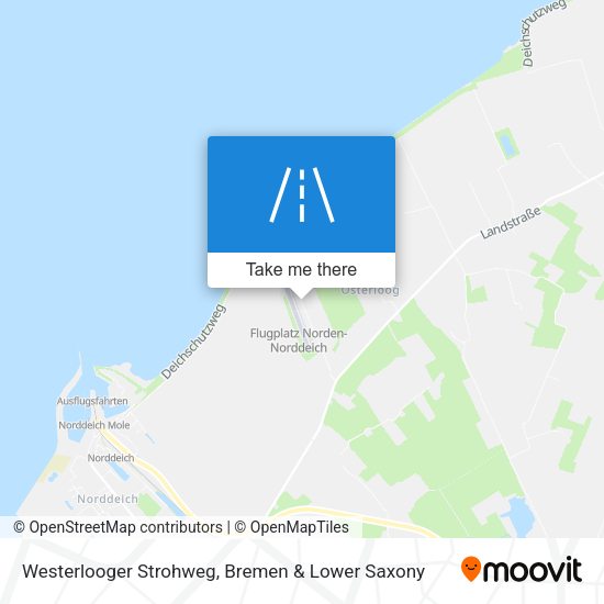 Westerlooger Strohweg map