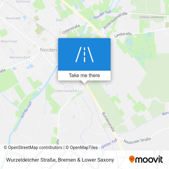 Wurzeldeicher Straße map