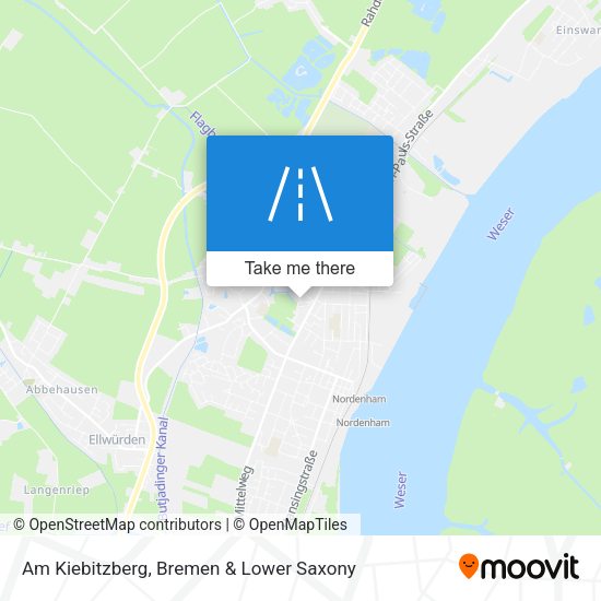Am Kiebitzberg map