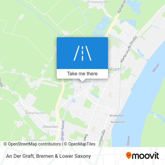 An Der Graft map