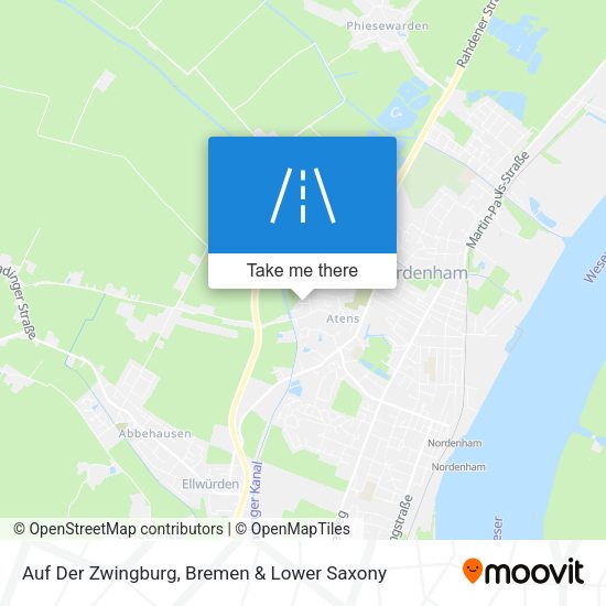 Auf Der Zwingburg map