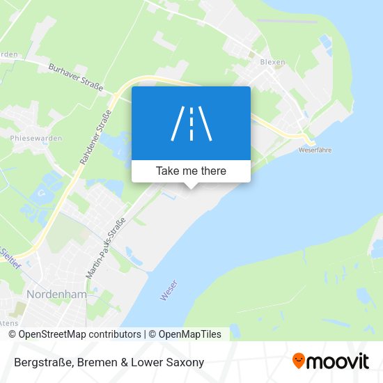Bergstraße map