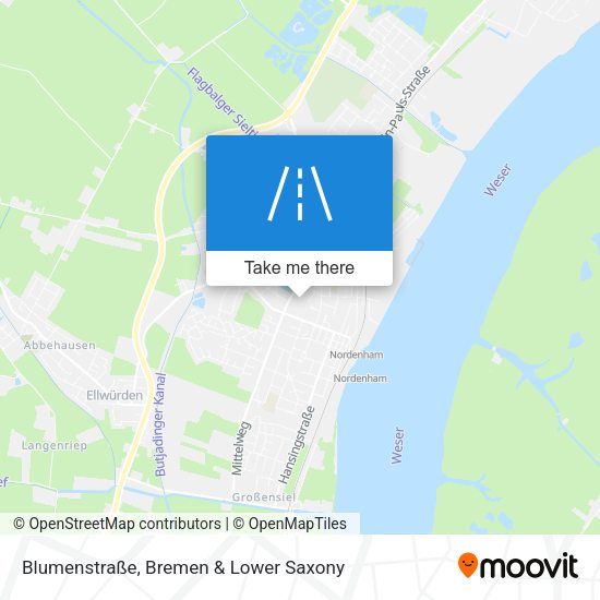 Blumenstraße map