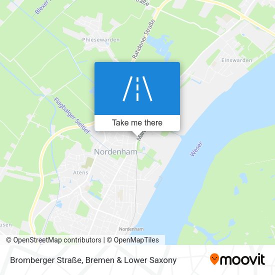 Bromberger Straße map