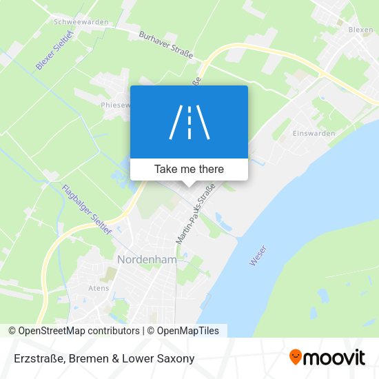 Erzstraße map