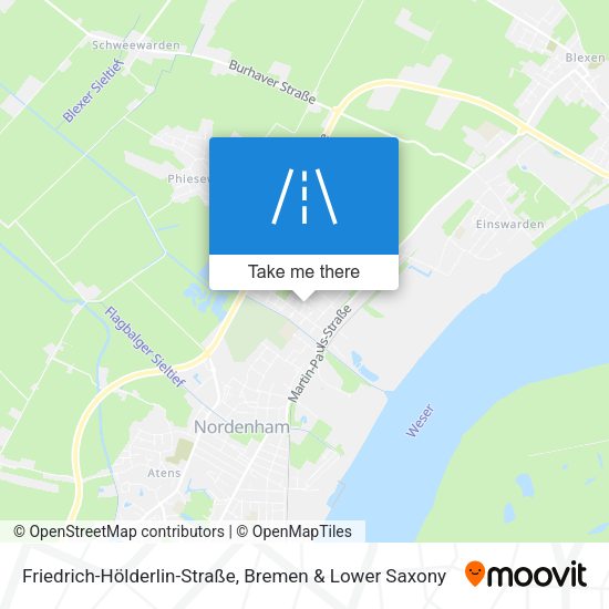 Friedrich-Hölderlin-Straße map