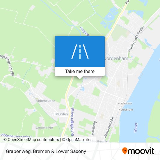 Grabenweg map