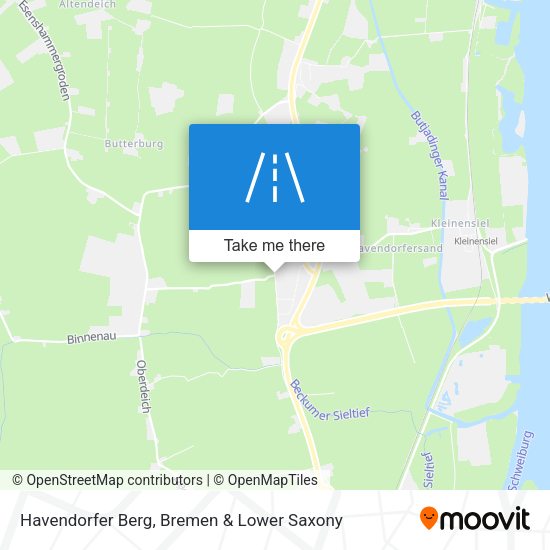 Havendorfer Berg map
