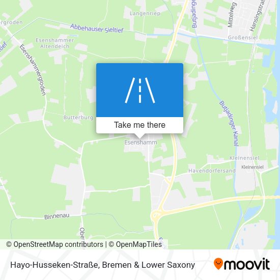 Hayo-Husseken-Straße map