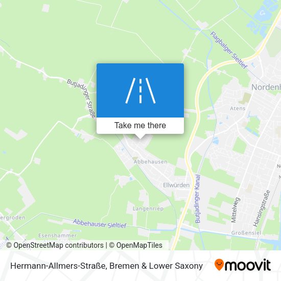 Hermann-Allmers-Straße map
