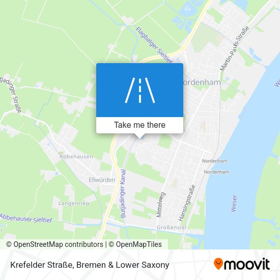 Krefelder Straße map